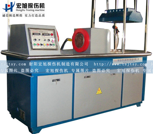 產品名稱：連桿磁粉探傷機
產品型號：鑄件磁粉探傷機
產品規格：微機控制熒光磁粉探傷機