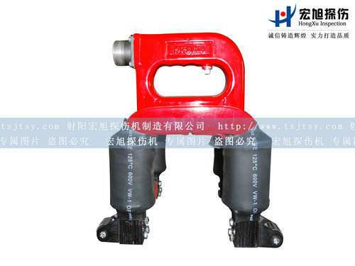 產(chǎn)品名稱：E型旋轉(zhuǎn)磁場探頭
產(chǎn)品型號：磁粉探傷儀探頭
產(chǎn)品規(guī)格：磁粉探傷儀探頭