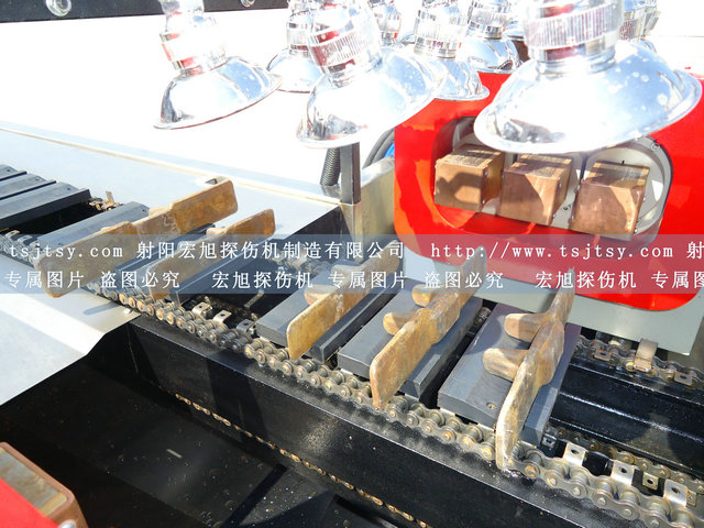 產品名稱：鐵齒熒光磁粉探傷檢測線
產品型號：HCDG-2000
產品規格：臺