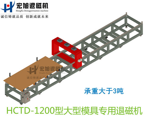 產品名稱：大型模具專用消退磁機無動力小車式
產品型號：HCTD-1200
產品規格：臺